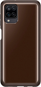 Soft Clear Cover для Samsung A12 (черный)